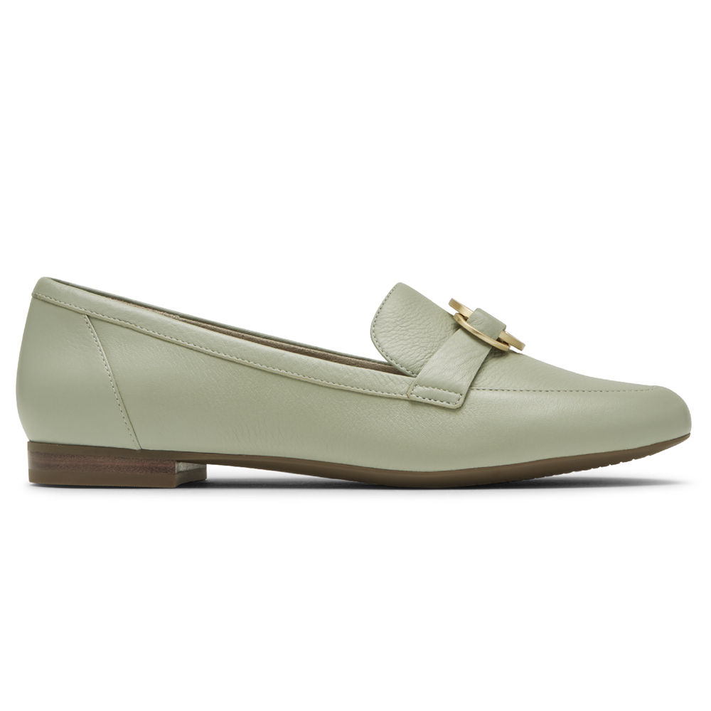 Mocassins Rockport Mulher Verde Oliva - Total Motion Tavia Ring - 16408DRUO